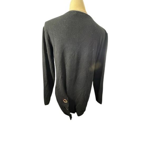 "JANE & JOHN" Women's Sweater SZ M Turkey Boutique Asymmetrical Hem Quiet Luxury - Picture 2 of 10